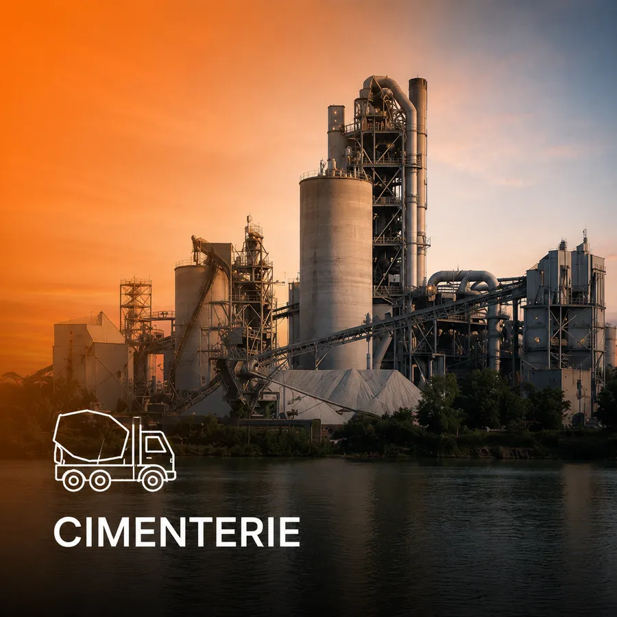 Cimenterie — site industriel
