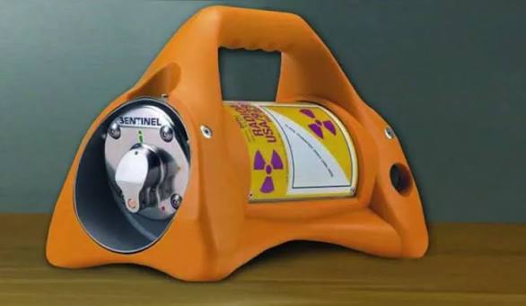 Projecteur de source de gammagraphie industrielle