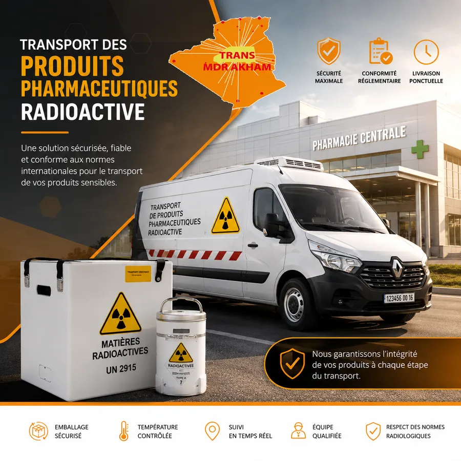 Affiche — produits radiopharmaceutiques I-125 et kits RIA