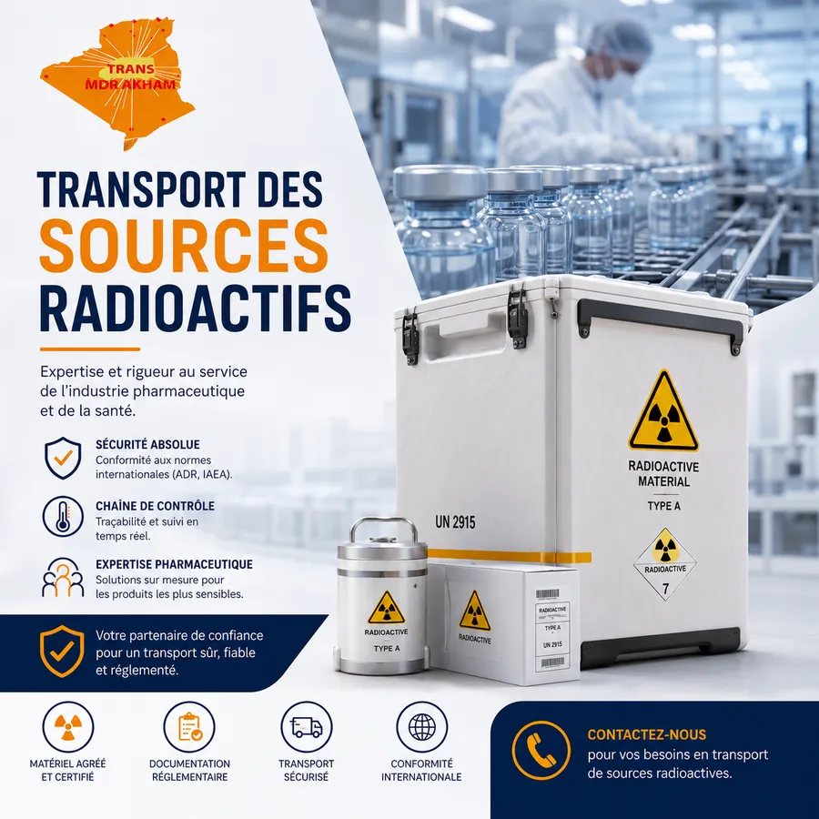 Classe 7 ADR — transport des matières radioactives
